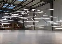 Lumens, light installation by Henk Stallinga, 2017
