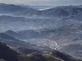 Lunca Arieșului (Poșaga), seen from Ugerului Peak