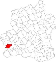 Location in Teleorman County