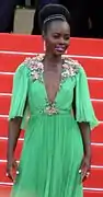 Lupita Nyong'o at the 2015 Cannes Film Festival.