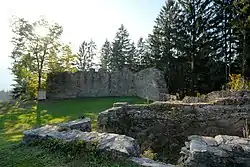 Ruin of Feldsberg castle