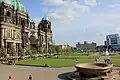 The Lustgarten, looking north-east towards the Berlin Cathedral