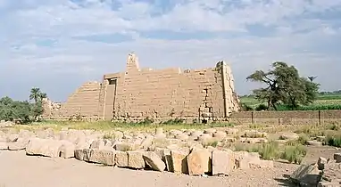 Pylon of Ramesseum