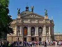 Lviv Opera front view