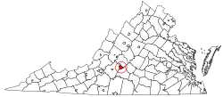 Location within the Commonwealth of Virginia