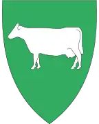 Coat of arms of Lyngdal(1987-2019)