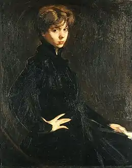 Portrait of his wife, Maria Horsch