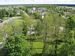 View from the Märjamaa church.