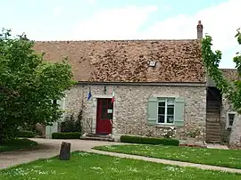 The town hall in Mérobert