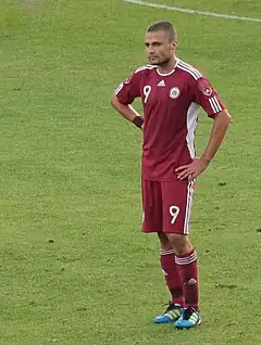 First-ever Latvian who scored in Euros Māris Verpakovskis has won league titles with both Skonto and Liepāja.
