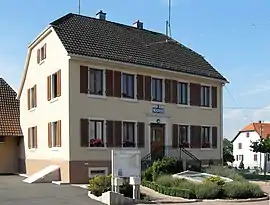 The town hall in Mœrnach