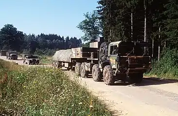 MAN Category 2 truck of US armed forces