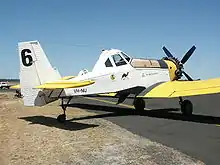 PZL-Mielec M-18 Dromader waterbomber, Busselton, Western Australia.