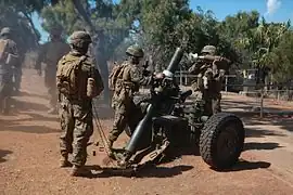 M327 120mm Rifled Towed Mortar
