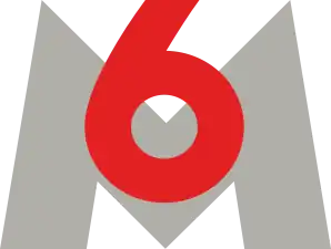 M6's third logo from 1987 to 1999