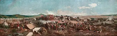 The Hispano-Moroccan War between Spain and Morocco, from 1859 to 1860
