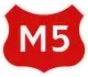 M5 highway shield}}