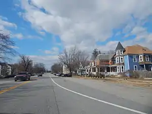 Downtown Ridgely in March 2015.