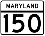 Maryland Route 150 marker