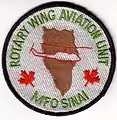 Badge worn by members of the Canadian Contingent Rotary Wing Aviation Unit 1989–90