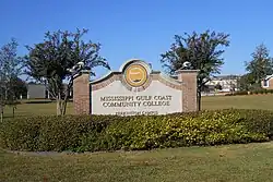 The main campus of Mississippi Gulf Coast Community College is located in Perkinston.