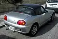 The Suzuki Cappuccino's unusual roof could be configured as a full convertible, Targa, or T-top