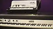 Fender/Rhodes keyboard – USA exhibit