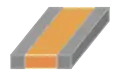 Low-ESL design of an MLCC chip