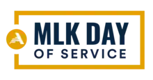 MLK Day of Service logo