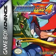 Mega Man Zero 4 boxart