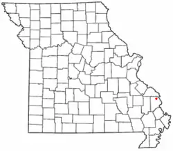 Location of New Wells in Missouri