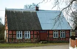Traditional house in the village