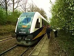 Railway in Koźlice