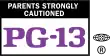 PG-13 rating block