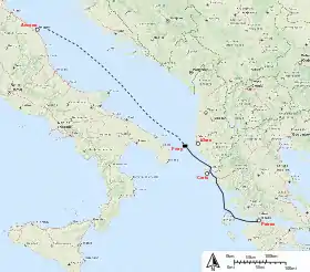 MS Norman Atlantic 2014 fire(interactive map)