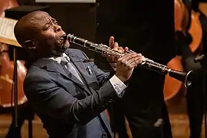 McGill performing at Lincoln Center in 2019