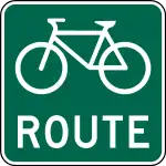 IB-23Bicycle route marker