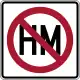 Hazardous material prohibited
