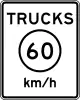 R2-2P: Truck speed limit (metric)