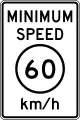 R2-4P: Minimum speed limit (metric)