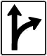 R3-6R: Optional movement lane control, through and turn