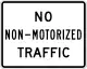 No non-motorized traffic