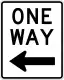 One way, alternate