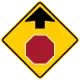 Stop sign ahead