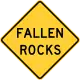 Fallen rocks