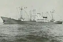 Image 58MV Netanya, one of the ships assigned to support boats in the Cherbourg Project (from History of Israel)