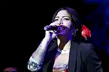 Ana Tijoux on 7 March 2020 in Mexico City