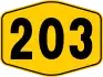 Federal Route 203 shield}}