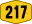 Federal Route 217 shield}}