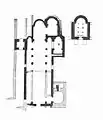 Floor plan from 1856